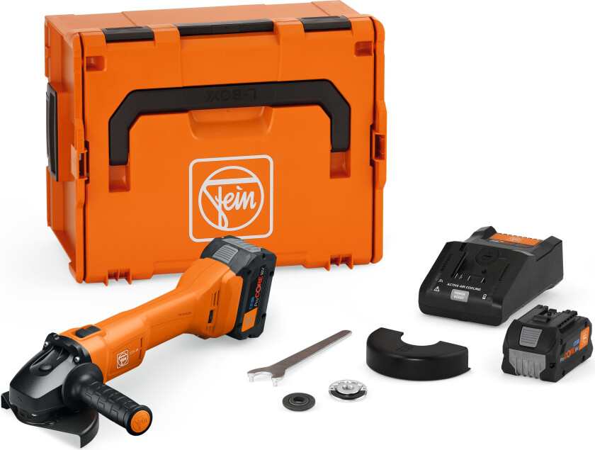 Bilde av CCG 18-125-12 AS Vinkelsliper med batteri og lader