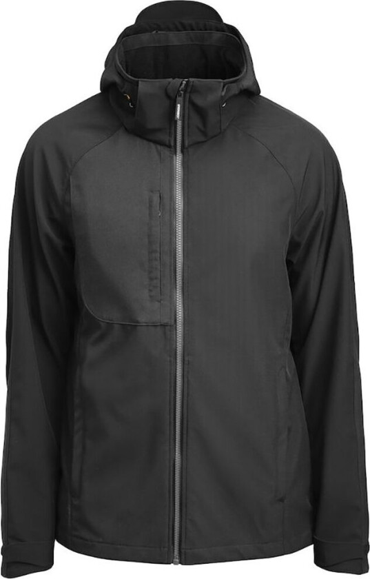 1391 Softshelljakke svart M