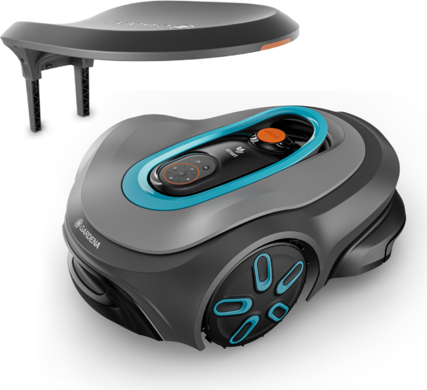 SILENO max 1200 Robotgressklipper for 1200 m², med garasje