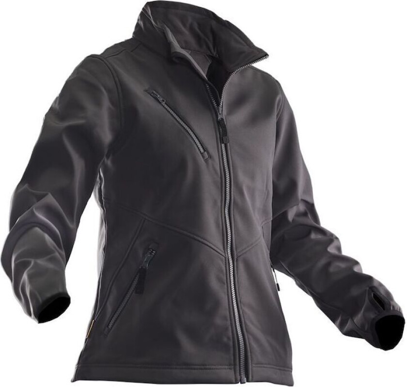 1203 Softshelljakke mørkegrå XXL