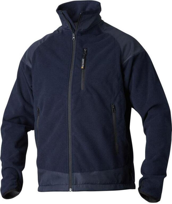4140 Fleece jakke marineblå Marineblå