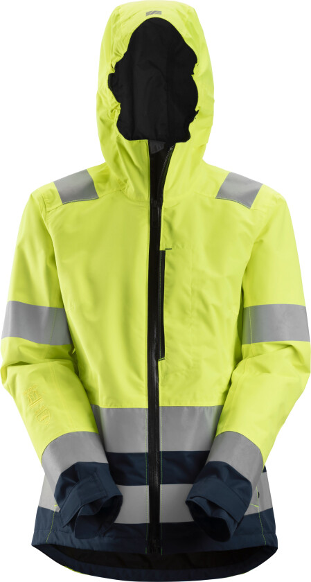 1347 Skalljakke gul/varsel XXL