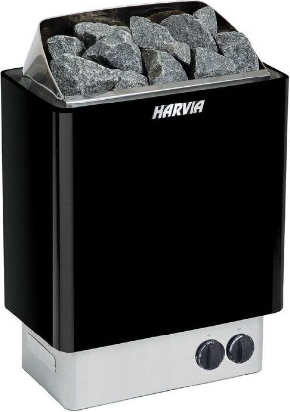 KIP60 Sähkäri Badstuaggregat svart, 6 kW