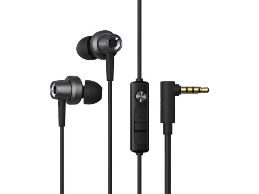 GM260 in-ear-hodetelefoner med ledning (sort)