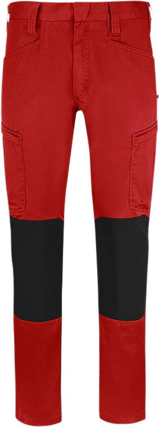 FP491569930DH Arbeidsbukse rød/svart Rød/svart