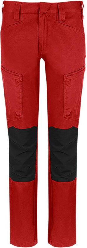 WP49 Servicebukse med stretch, rød/svart Rød/Svart