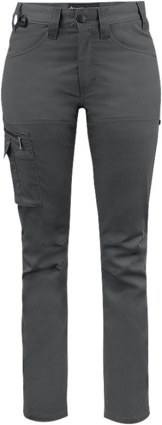 WP37 Servicebukse med stretch, grå Grå