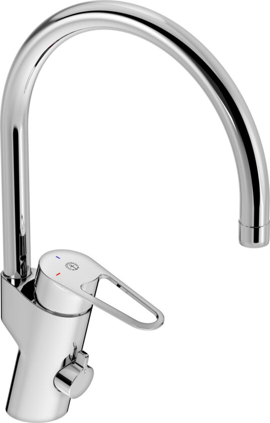 Nautic GB412060960L Kjøkkenbatteri høy pip