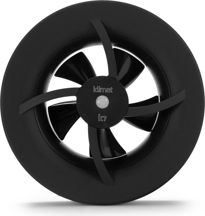 Klimat K7 50003 Baderomsvifte Svart