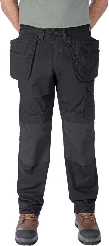 105070BLK Arbeidsbukse svart Svart