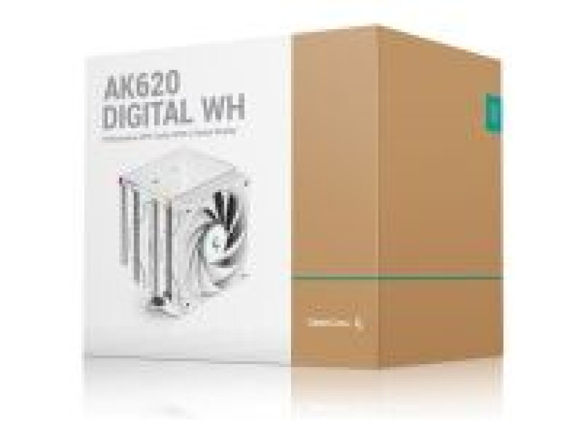AK620 DIGITAL WH - CPU Luftkjøler - Max 28 dBA
