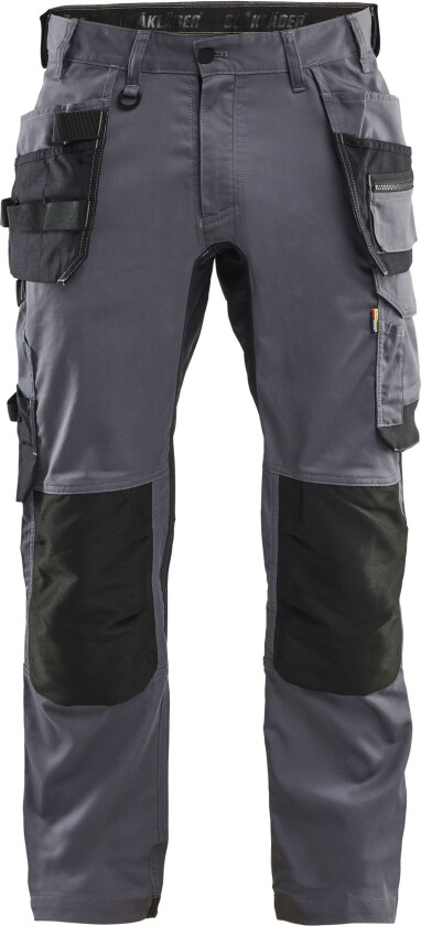 175018329600D124 Arbeidsbukse mellomgrå Mellomgrå