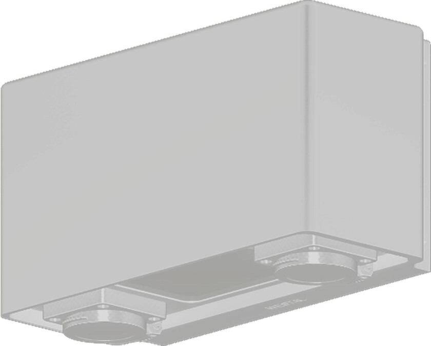 Jubilar III Veggarmatur 18 W, 1225 lm, 3000 K, to stikkontakter Hvit