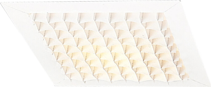 Quattro II Takfotsarmatur 9,5 W, 650 lm, 3000 K, 340 x 340 mm Hvit