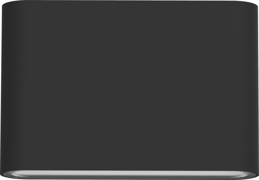 Illusion Plan II Veggarmatur 6 W, 570 lm, 3000 K Svart