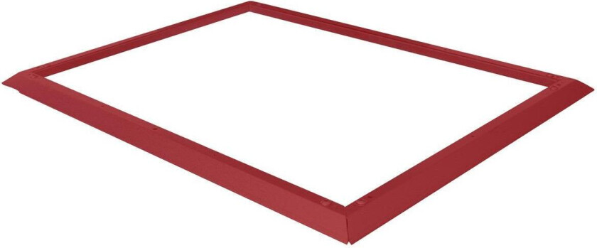 700018 Sneglekant 80 x 60 cm Rød