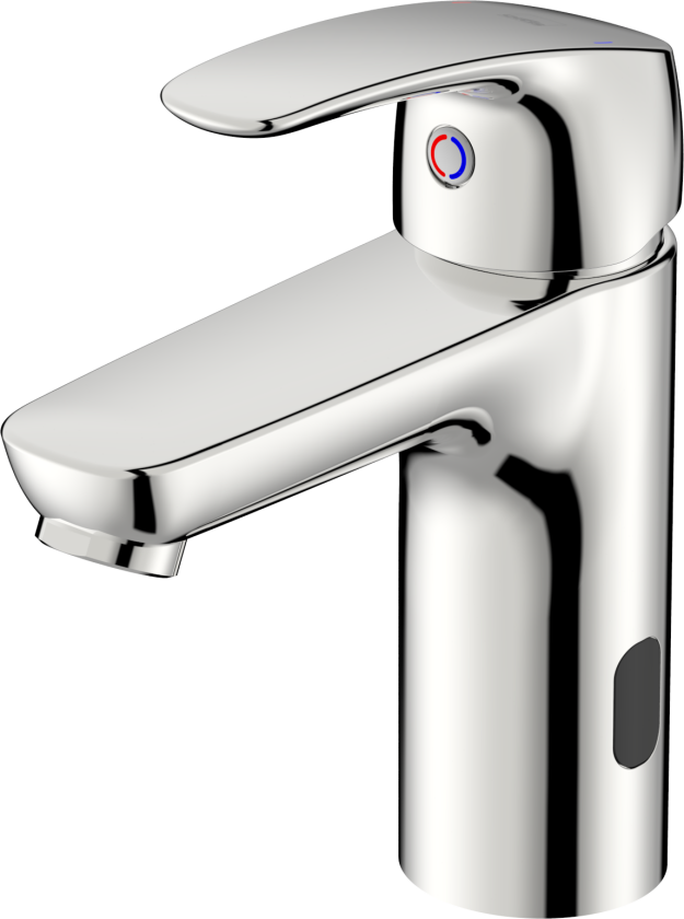 Safira Hybrid 1011FZ Blandebatteri 1-grep, krom Uten sidedusj