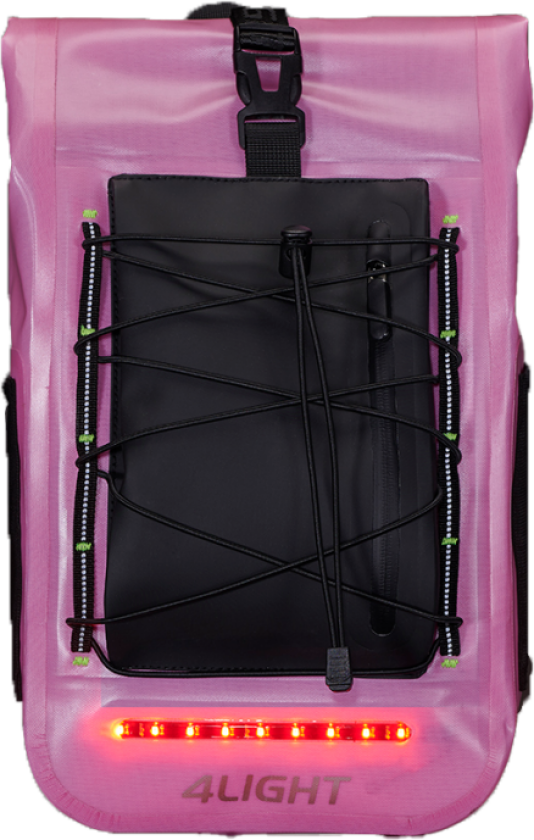 Minilux Ryggsekk LED-belysning, 13 l Rosa