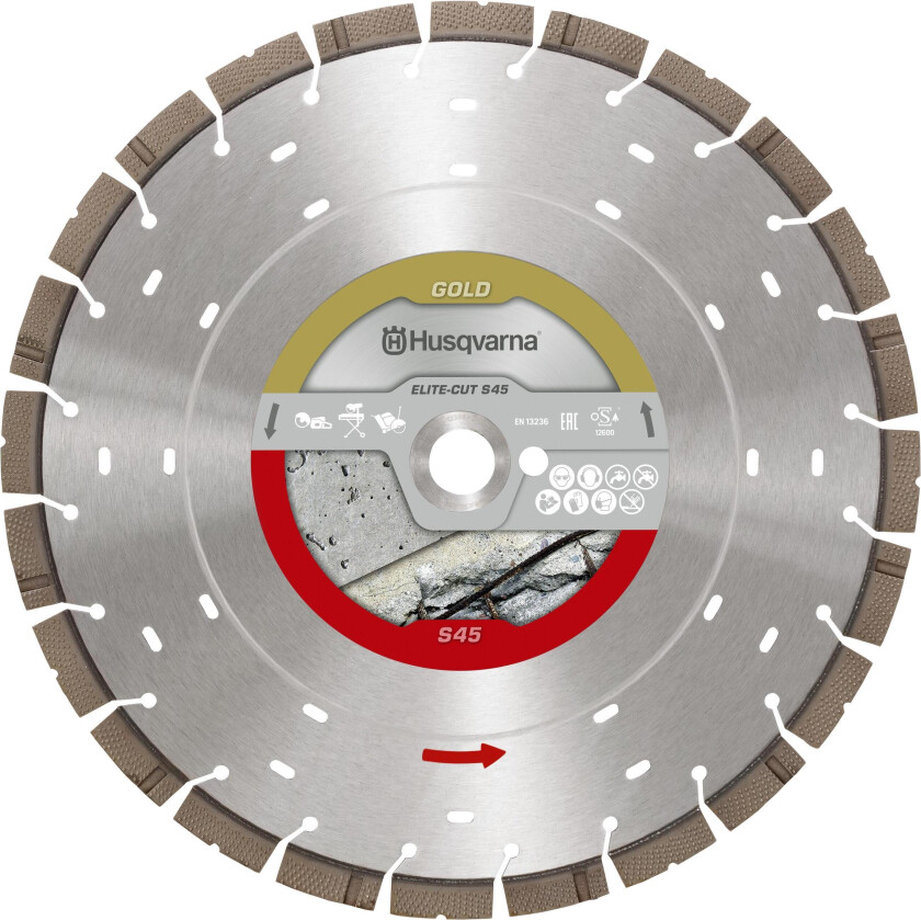 Bilde av ELITE-CUT S45 EXO-GRIT Diamantblad 600 x 25,4 mm