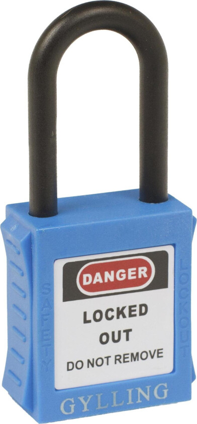 Lockout KD 2155332 Hengelås 21x40x45 mm Blå