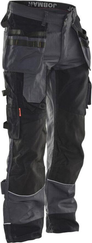 2697 Arbeidsbukse grå/svart D92