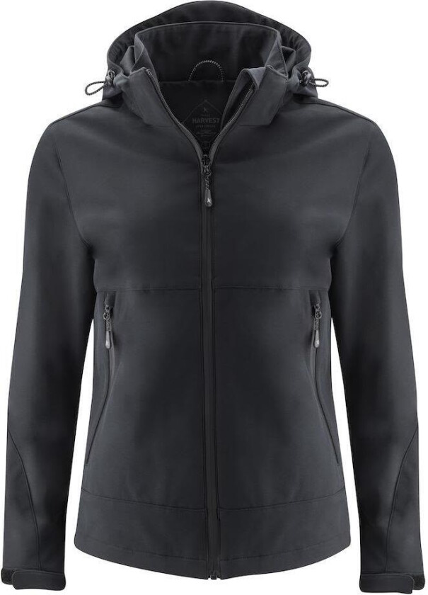 Lodgetown Woman Softshelljakke Svart Svart