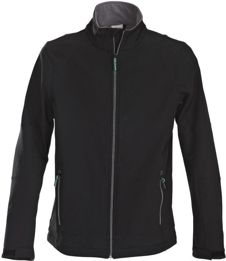 Trial Softshelljakke Svart Svart