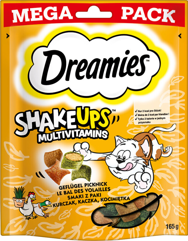 Shakeups Multivitamins Snacks - Fjærkre Picknick (165 g)