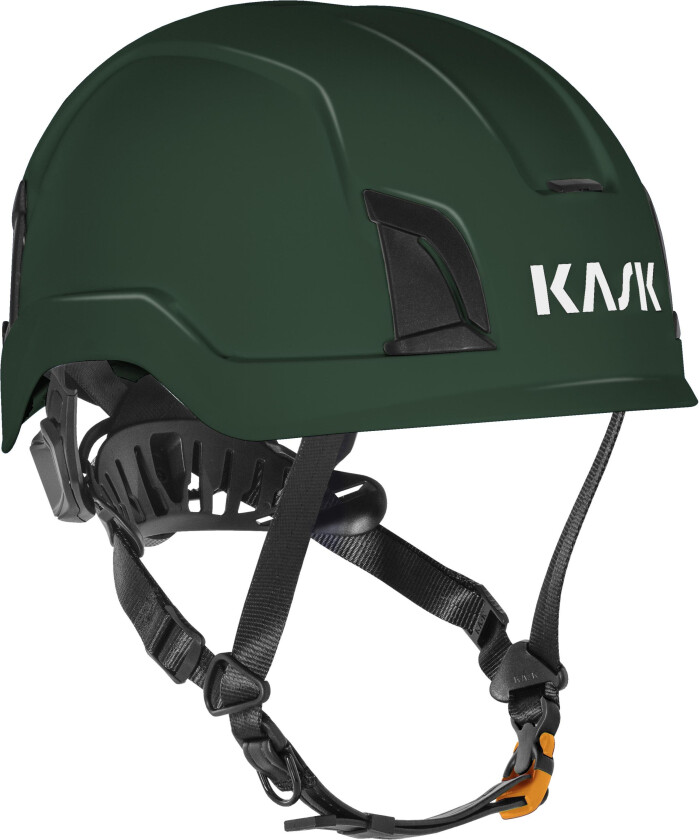 Zenith X Sikkerhetshjelm uventilert Mørkegrønn