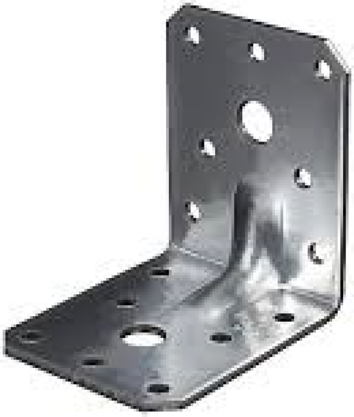 97105105 Vinkelbeslag CE-merket, forsterket 105 x 105 mm