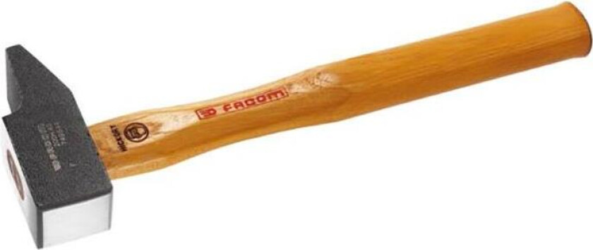 200H.28 Nittehammer med hickoryskaft 380 g