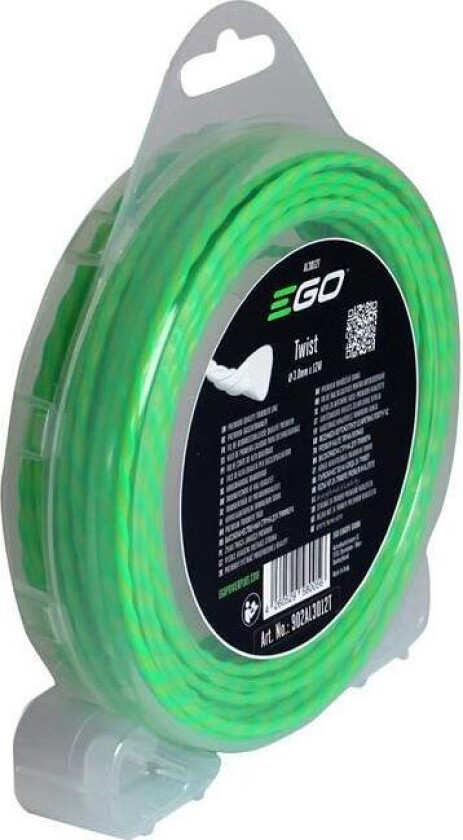 AL3012T Trimmertråd Ø3 mm, tvunnet 12 m