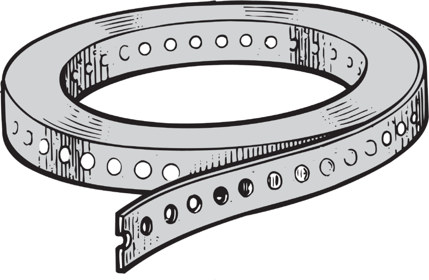 Bilde av 396660841 Bånd rustfritt, A2, 10 meter 30 x 1 mm