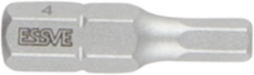 9980236 Bits unbrako 25 mm, 3-pakning Ø 4 mm