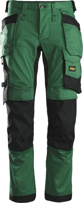 6241 AllroundWork Arbeidsbukse skoggrønn, stretch Skogsgrønn