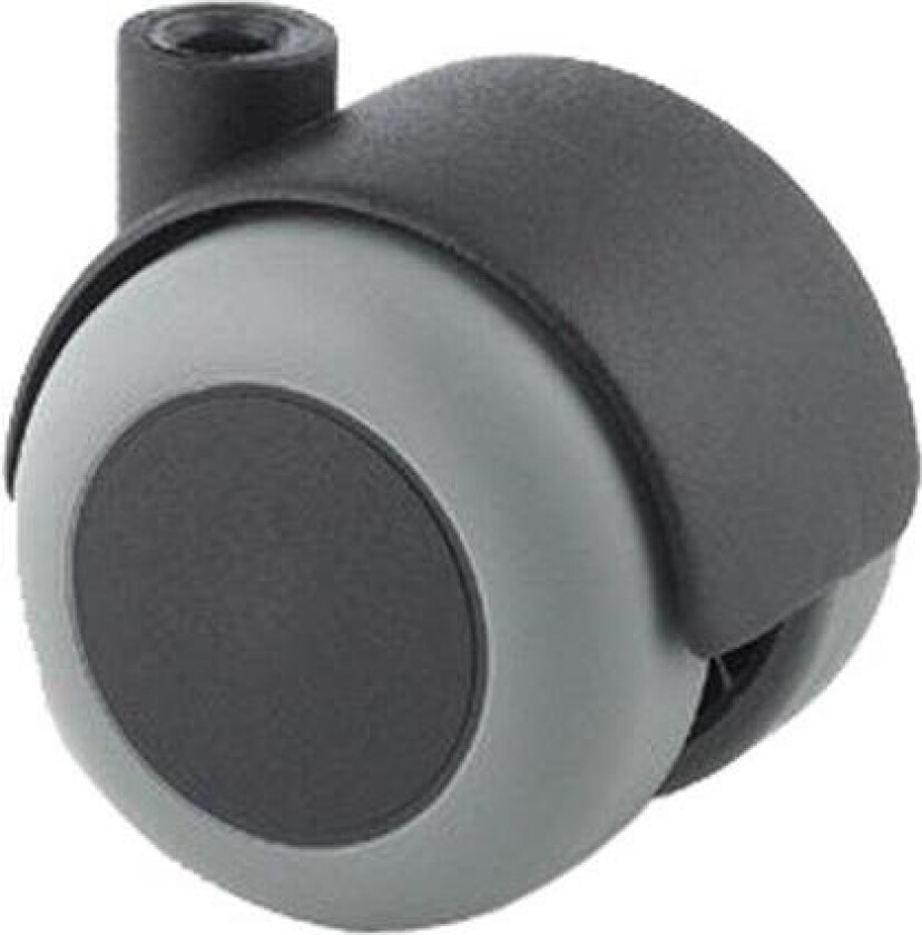 Bilde av T50MF/8SV/GR Møbelhjul 50 mm, grå, nylon Brems