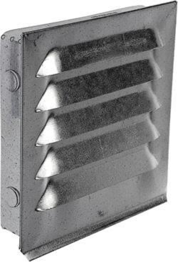 33 CU Ventilrist kopperplate, 150x150 mm