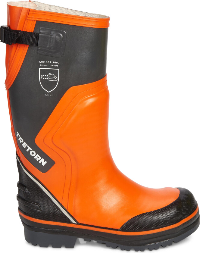 Lumber Pro II Vernestøvel klasse 3, oransje/grå 45