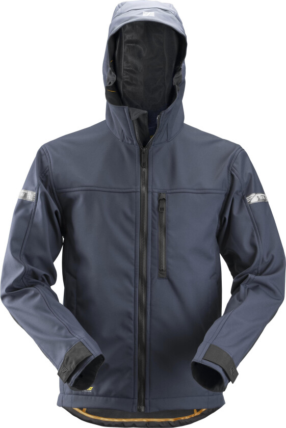 1229 AllroundWork Softshelljakke marineblå Marineblå