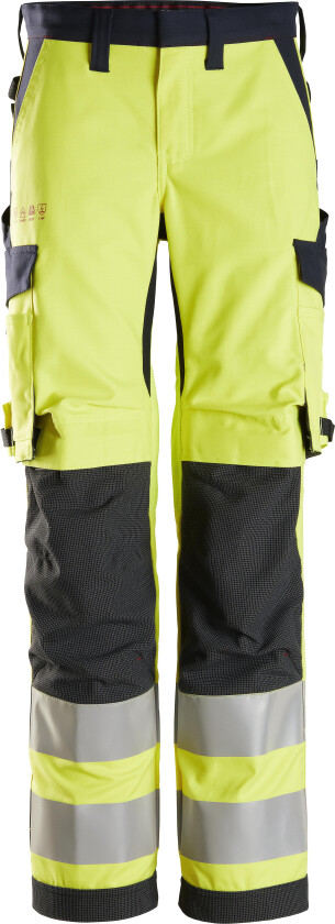 6760 ProtecWork Arbeidsbukse varsel, gul 34