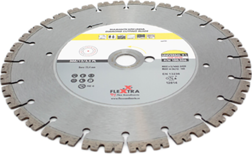 100207 Diamantklinge for ekstra harde materialer 350 mm