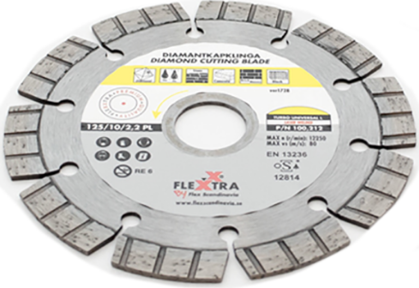 100212 Diamantklinge 125 mm