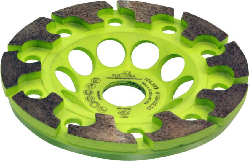 100297 Slipeskål 125 mm, fin