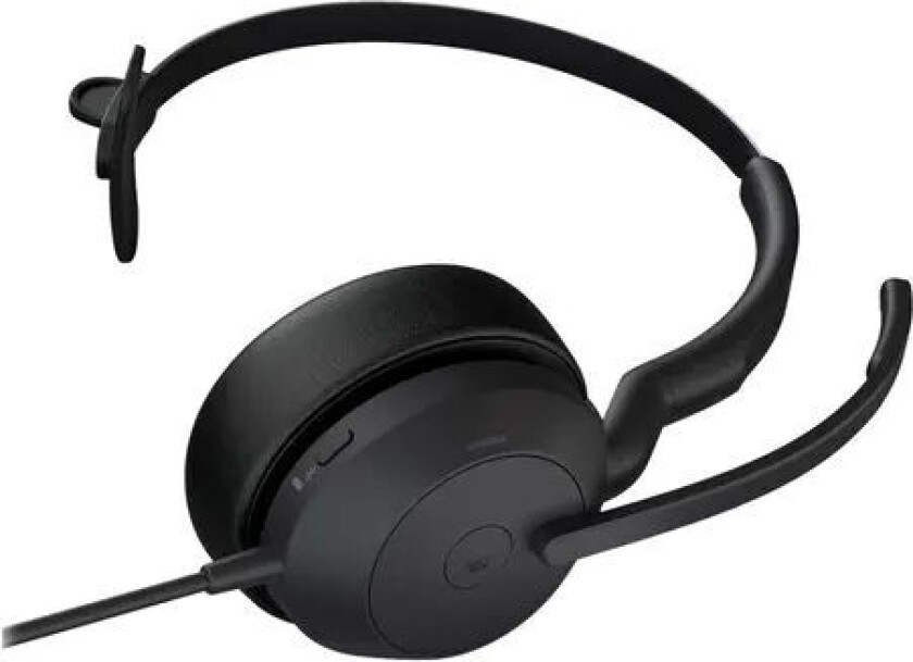 Evolve2 50 Hodesett Usb-c Alcatel-lucent Certified, Amazon Chime Certified, Cisco Webex Certified, Google Meet Certified, Microsoft Teams, Unify Certified, Zoom Mono Svart
