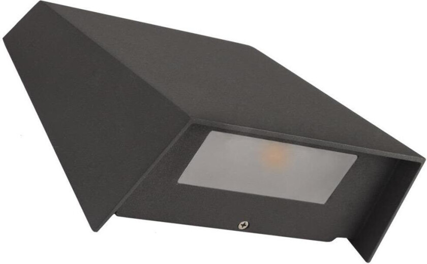 Edge XL Veggarmatur 3000 K, 660 lm, 160, 12,5 W, IP65 Antrasitt