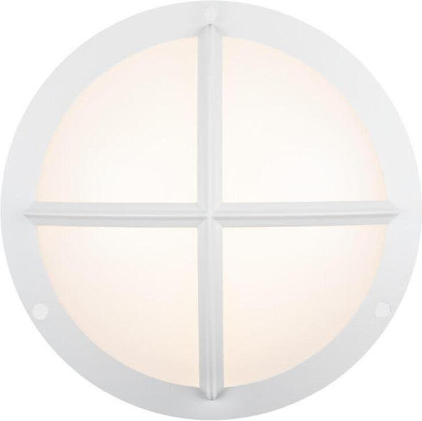 Moon Public Cross I Veggarmatur 3000/4000 K, 16 W, IP65, IK10 Hvit, 1230 lm