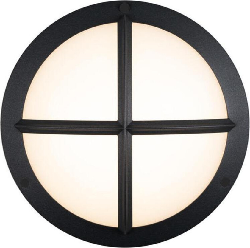 Moon Public Cross I Veggarmatur 3000/4000 K, 16 W, IP65, IK10 Antrasitt, 1070 lm