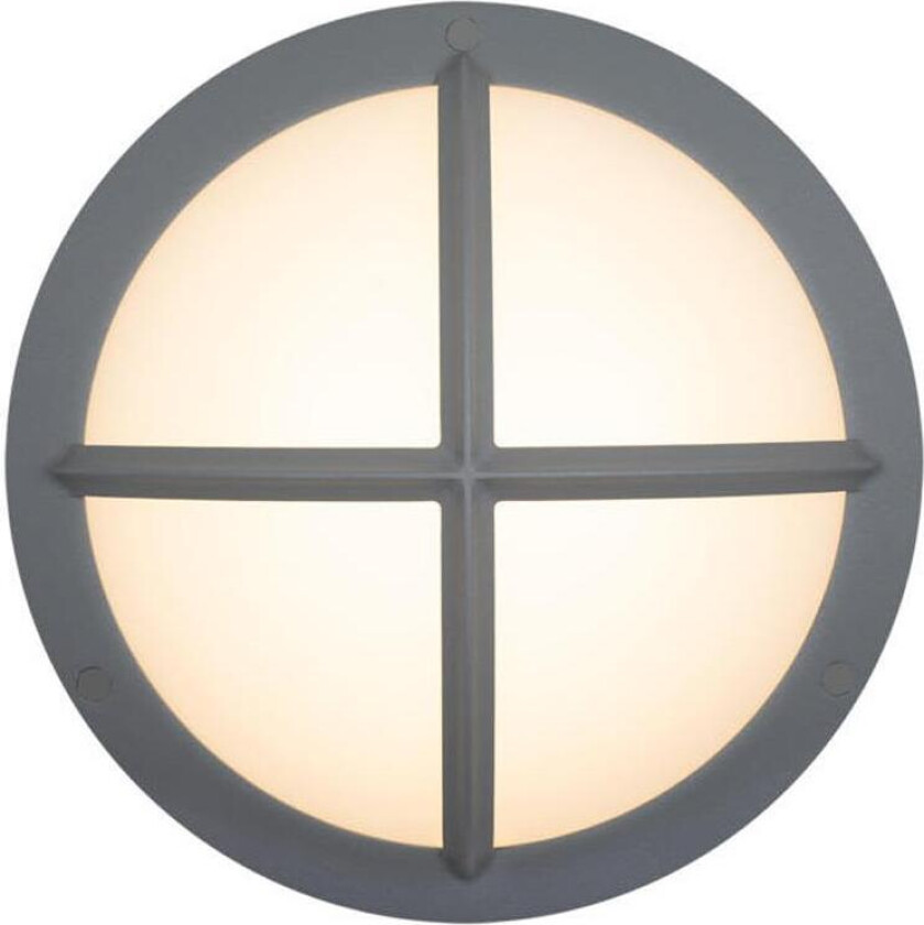 Moon Public Cross I Veggarmatur 3000/4000 K, 16 W, IP65, IK10 Grå, 1120 lm