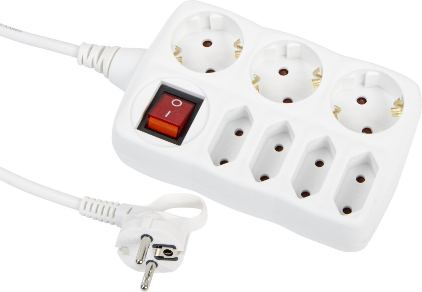 90001083 Grenuttak 3+4-veis, verneskjermer og brytere