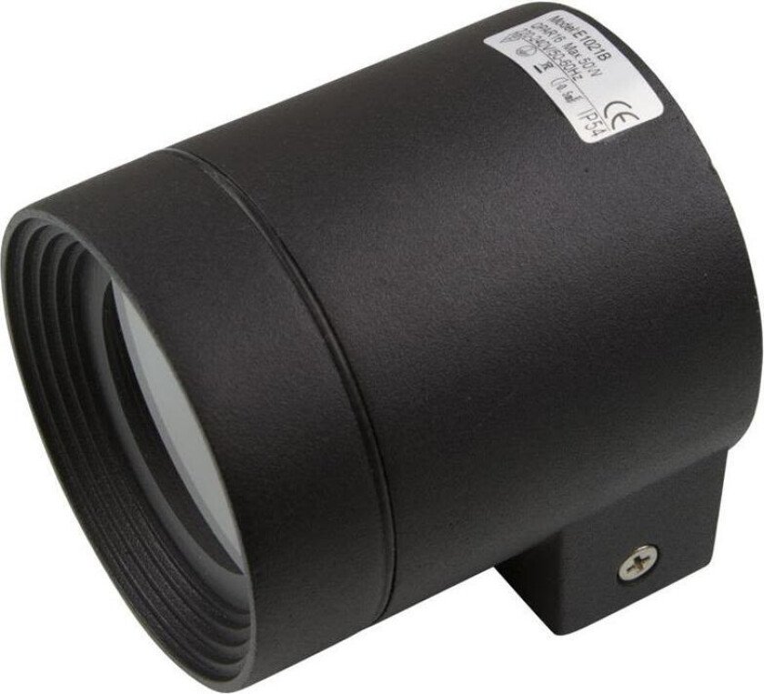 Round Single III Veggarmatur 50 W, GU10 Svart